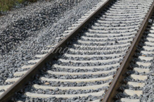 Schienen und Gleisbett - ImageShop