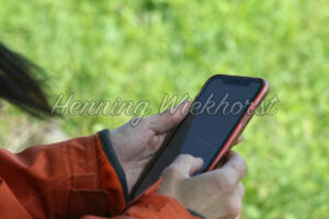 Smartphone in der Hand - ImageShop