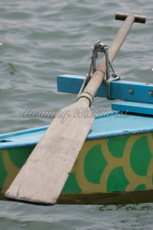 Steuerruder am Drachenboot - ImageShop