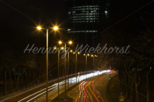 Strasse des Nachts in Bonn - ImageShop