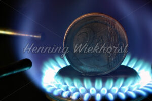 Symbol für teures Gas - ImageShop