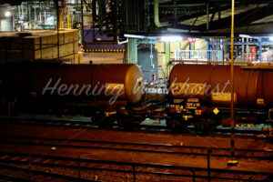 Tankwagenzug im Werksbahnhof - ImageShop