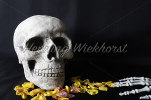 Totenkopf und Knochenhand - ImageShop