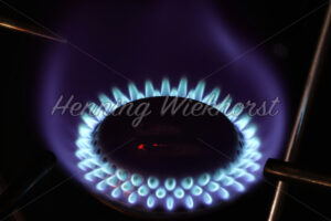 Typische Gas-Flamme - ImageShop