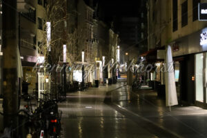 Verlassene Friedrichstrasse in Bonn - ImageShop