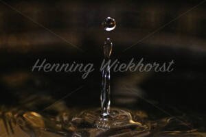 Wassertropfen im Dunkeln - ImageShop Online