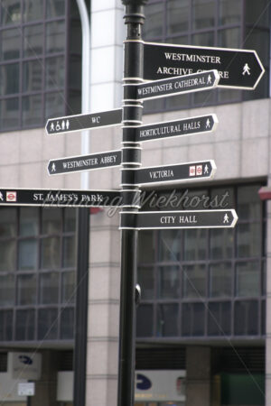 Wegweiser in London - ImageShop