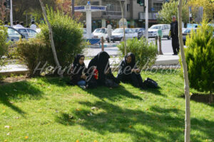 Women in Isfahan taking a rest - ImageShop