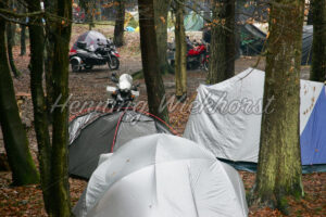 Zeltlager von einem Motorradtreffen (2) - ImageShop