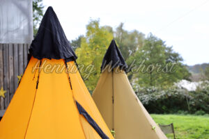 Zeltspitzen der Spitz-Zelte - ImageShop