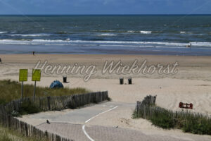 Zufahrt zum Strand in Holland - ImageShop